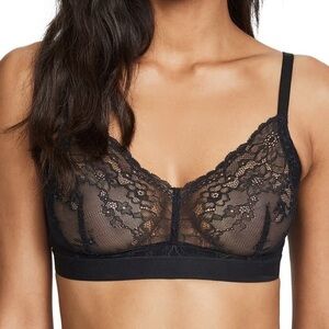 Spanx‎ | Spotlight On Lace Bralette Black Size M